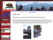 Tablet Screenshot of norcaldualsport.com